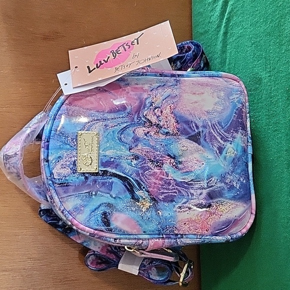 Luv Betsey by Betsey Johnson Multicolor Mini Backpack With Foldable Wings main image 5